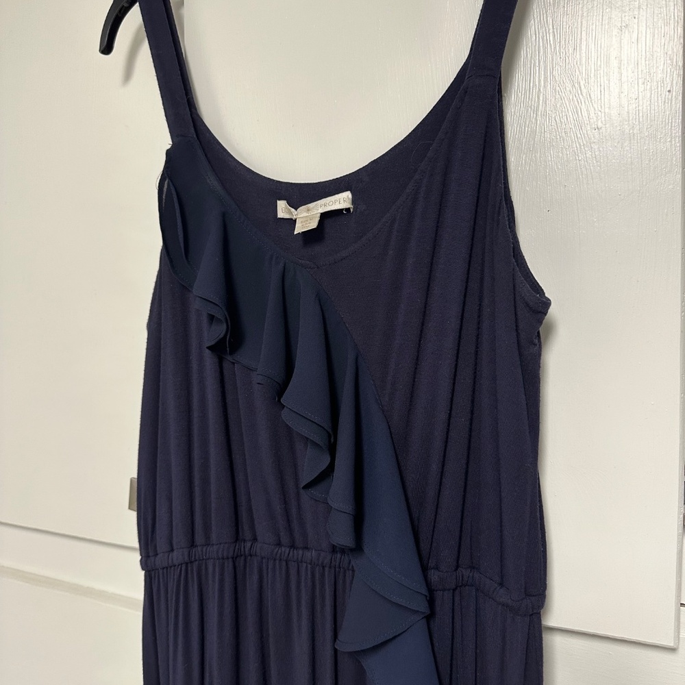 Summer Navy Sundress M